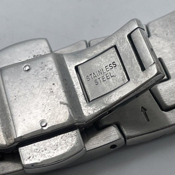 Festina 6734 Silver Stainless Steel Analog White Dial Swiss Made Wrist Watch - Picture 5 of 6